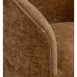 Fauteuils-Leen Bakker Fauteuil Carlton - stof - bruin