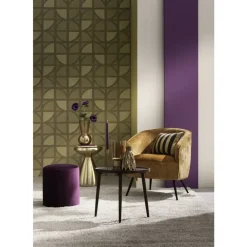Fauteuils-Leen Bakker Fauteuil Carlton - stof - bruin