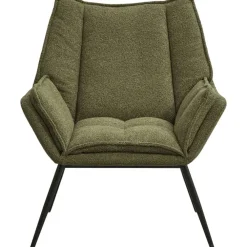 Fauteuils-Leen Bakker Fauteuil Cato - groen