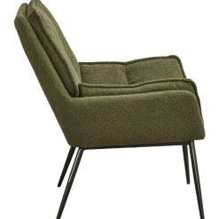 Fauteuils-Leen Bakker Fauteuil Cato - groen