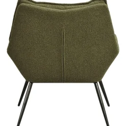 Fauteuils-Leen Bakker Fauteuil Cato - groen