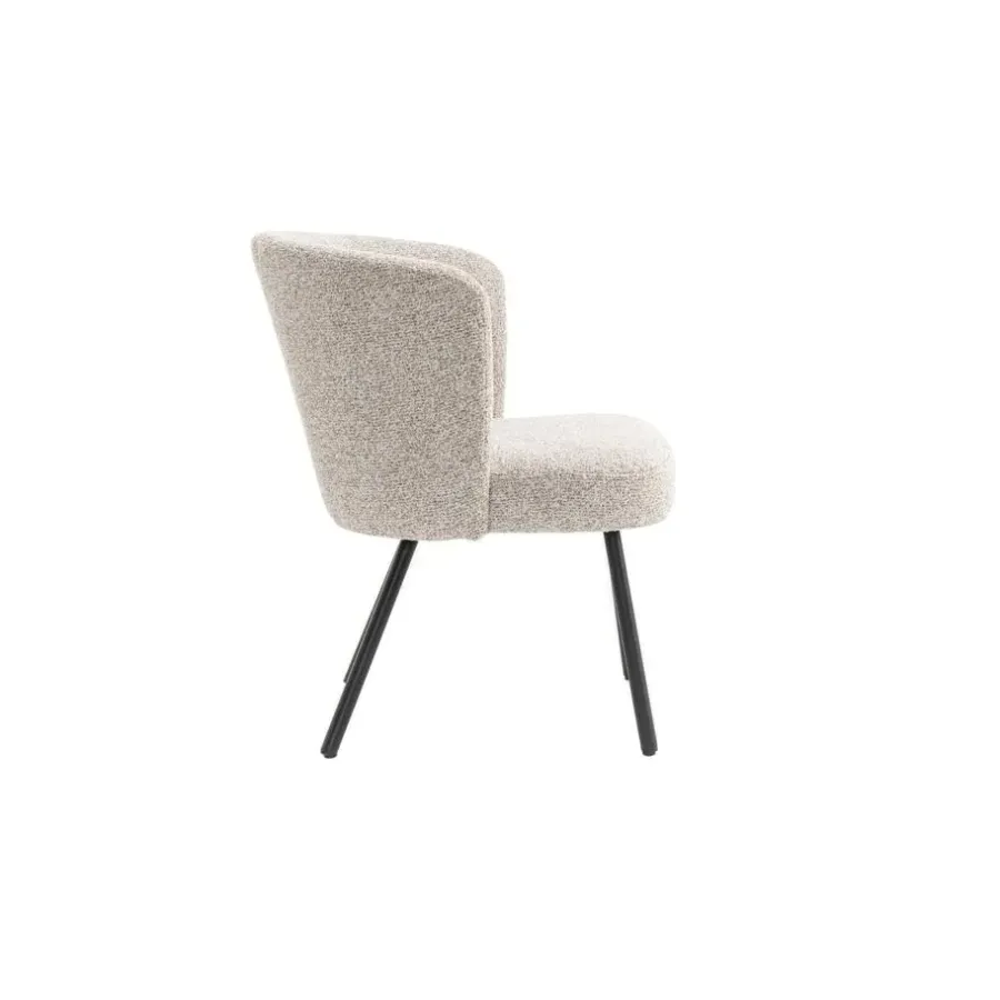 Fauteuils-Furnihaus Fauteuil Cindy Beige Stof