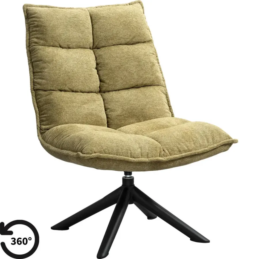 Leen Bakker Fauteuil Clayton - lime