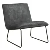 HomeMixx Fauteuil James - Velvet Antraciet