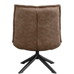 HomeMixx Fauteuil Lucas - Microleder Taupe