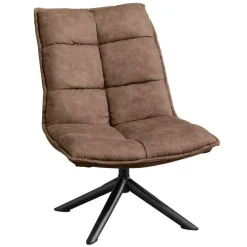 HomeMixx Fauteuil Lucas - Microleder Taupe