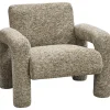 Leen Bakker Fauteuil Puck - bruin melange