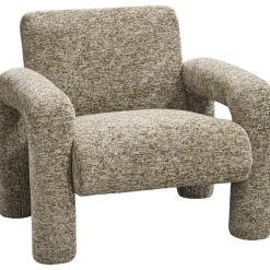 Leen Bakker Fauteuil Puck - bruin melange