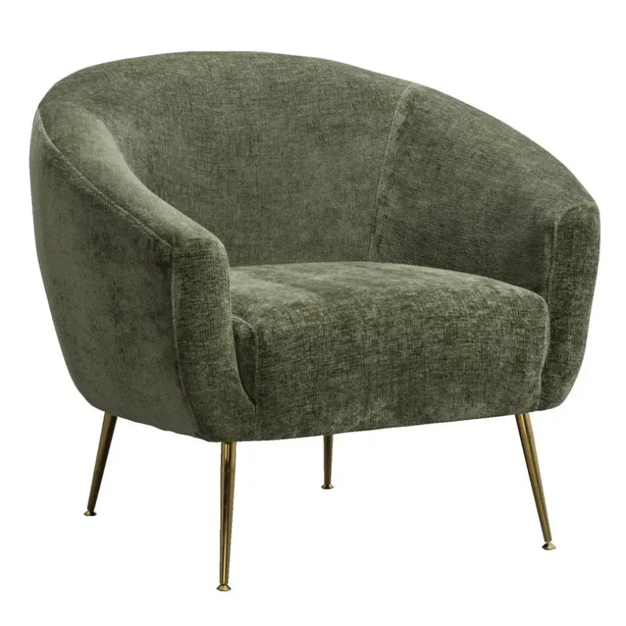 Leen Bakker Fauteuil Rosaly - groen