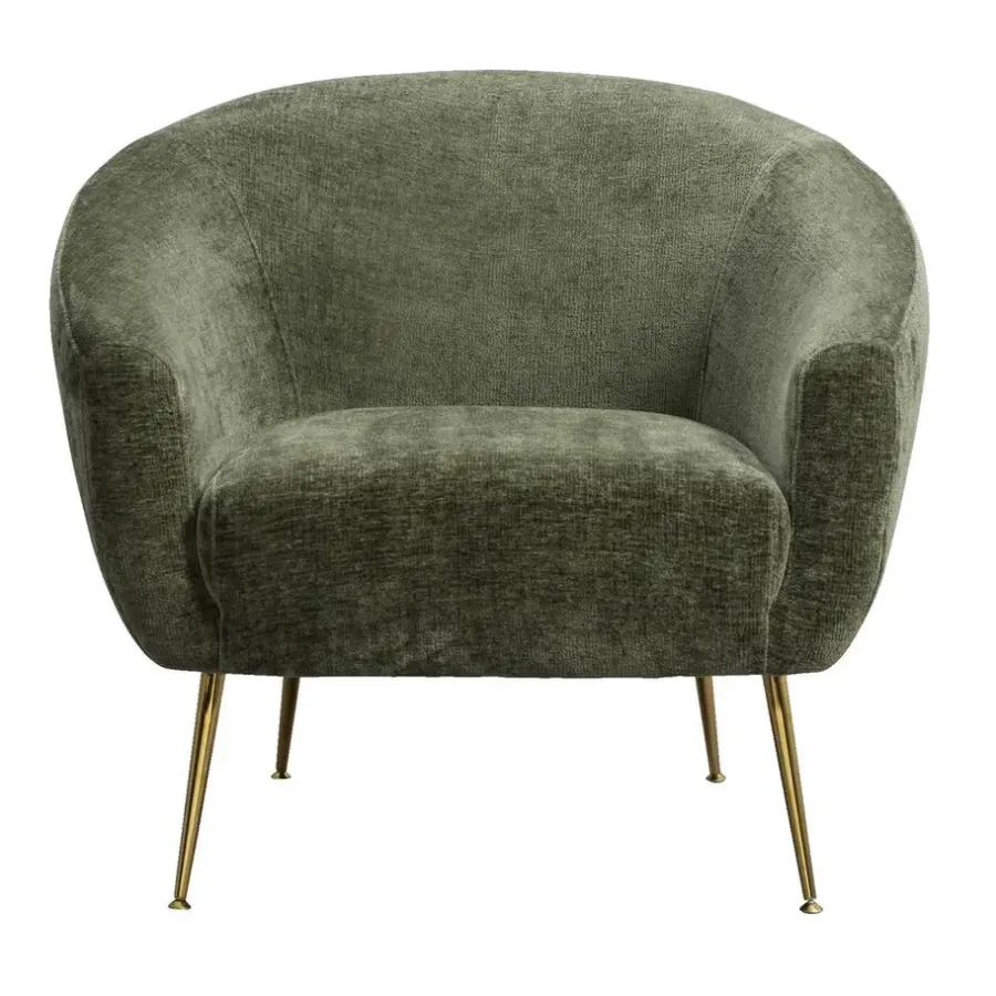 Leen Bakker Fauteuil Rosaly - groen