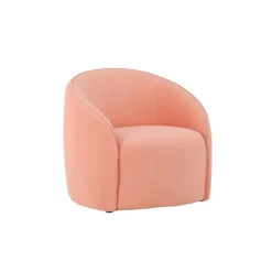 Fauteuils-Fjôrd Fauteuil Roze Stof - 79x70x69cm - Neo