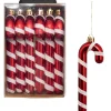 Kerstballen|Kerstdecoratie-Feeric lights & Christmas Feeric lights and christmas kersthangers - zuurstokken- 6x