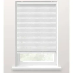 Duo-Rolgordijnen Kant En Klaar-Fenstr duo-rolgordijn wit - 60x175 cm