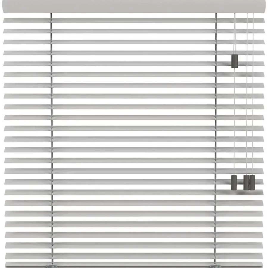 Fenstr houten jaloezie Kopenhagen 50mm - lichtgrijs (20020)