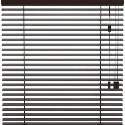 Fenstr houten jaloezie New York 50mm - donkerbruin (30401)