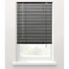 Fenstr jaloezie aluminium 25 mm matzwart - 80x180 cm