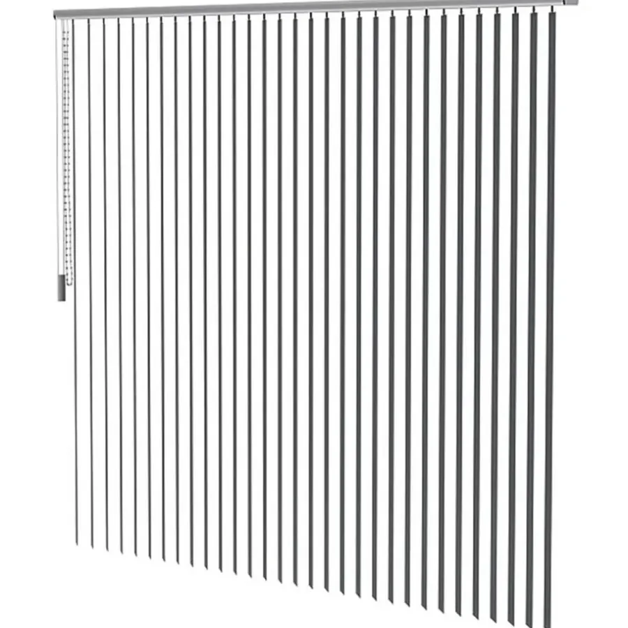 Fenstr lamellen PVC - antraciet (20088)