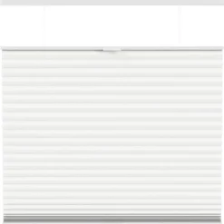 Fenstr plisségordijn Chicago dubbel 45mm verduisterend - off-white (10719)