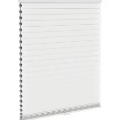Fenstr plisségordijn Chicago dubbel 45mm verduisterend - off-white (10719)