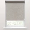 Rolgordijnen Op Maat-Fenstr rolgordijn Nancy verduisterend - grijs beige (25015)