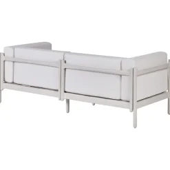 Loungebanken-Leen Bakker FERRETTI - Tuinbank 2-zits - Lichtbeige - Synthetisch