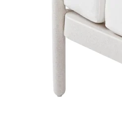 Loungebanken-Leen Bakker FERRETTI - Tuinbank 2-zits - Lichtbeige - Synthetisch