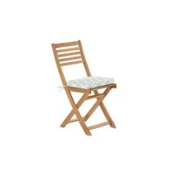 Beliani FIJI - Bistroset voor 2 - Lichte houtkleur /Groen - Acaciahout