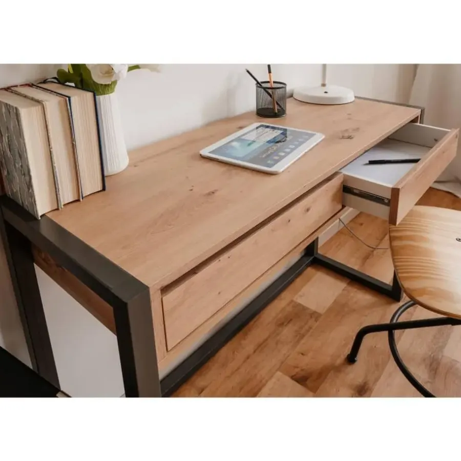 Finori - Wandtafel - Multikleur - Bewerkt hout