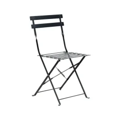 Beliani FIORI - Bistroset voor 2 - Zwart - Staal