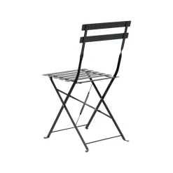 Beliani FIORI - Bistroset voor 2 - Zwart - Staal
