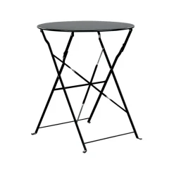 Beliani FIORI - Bistroset voor 2 - Zwart - Staal
