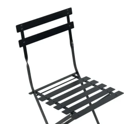 Beliani FIORI - Bistroset voor 2 - Zwart - Staal