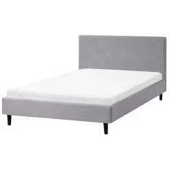 Twijfelaars-Leen Bakker FITOU - Tweepersoonsbed - Lichtgrijs - 120 x 200 cm - Polyester