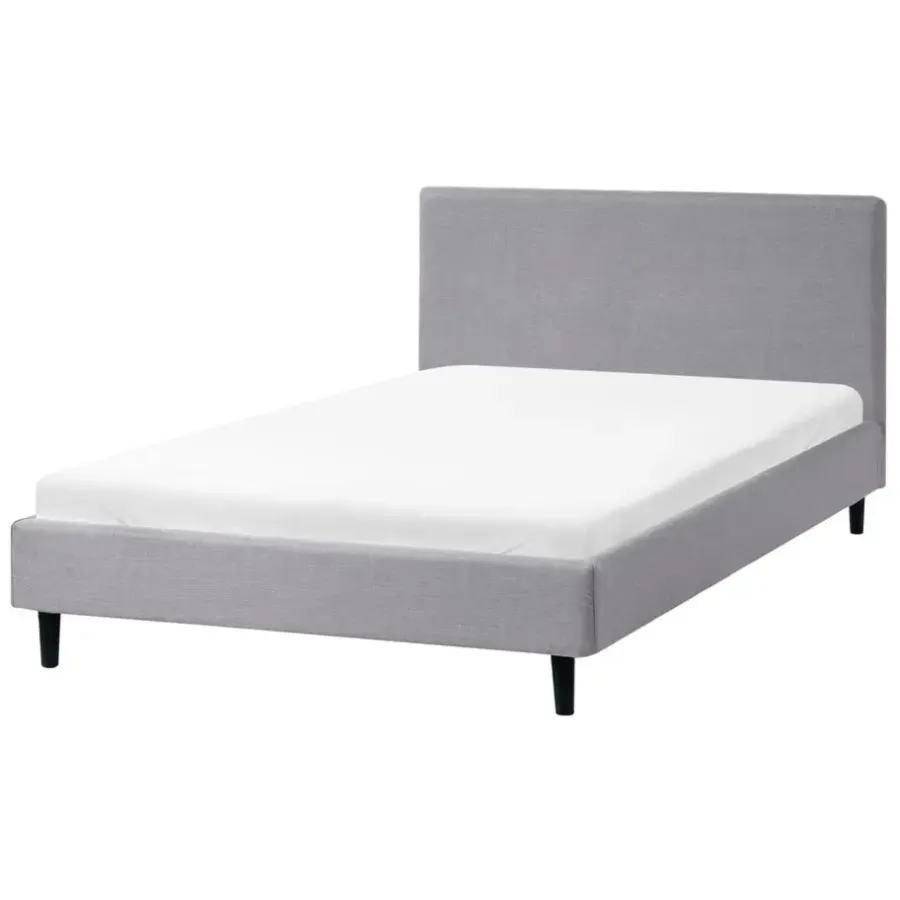 Twijfelaars-Leen Bakker FITOU - Tweepersoonsbed - Lichtgrijs - 120 x 200 cm - Polyester