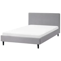 Twijfelaars-Leen Bakker FITOU - Tweepersoonsbed - Lichtgrijs - 120 x 200 cm - Polyester