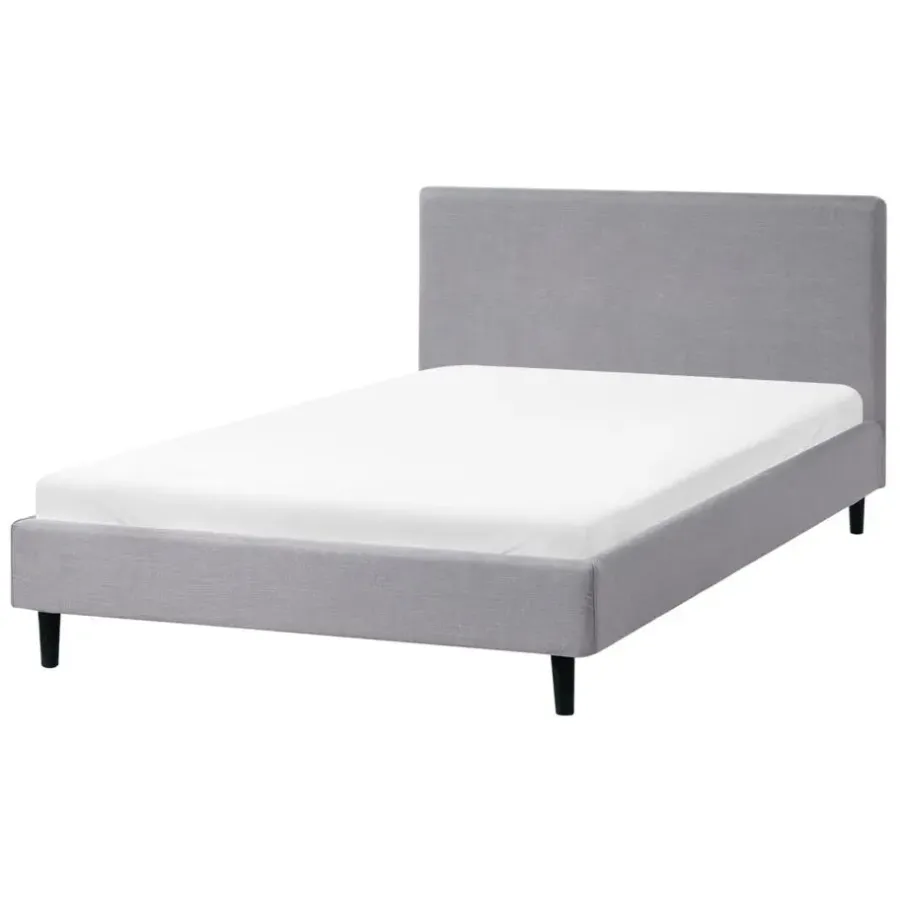 Twijfelaars-Leen Bakker FITOU - Tweepersoonsbed - Lichtgrijs - 120 x 200 cm - Polyester