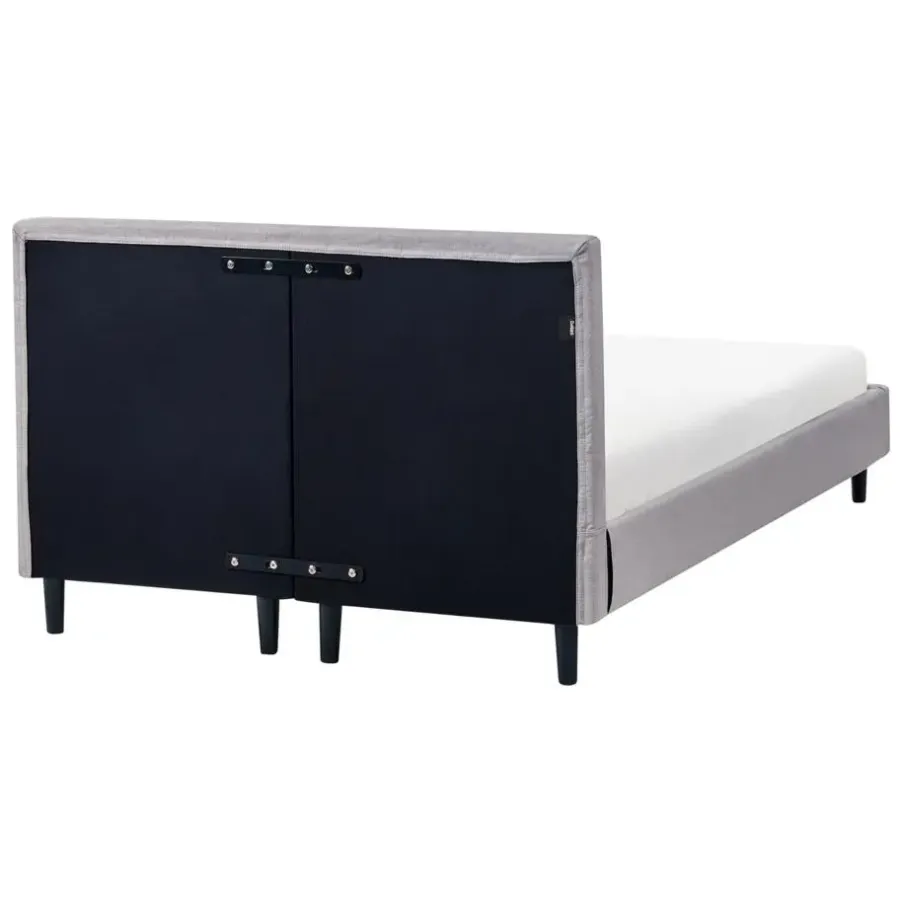 Twijfelaars-Leen Bakker FITOU - Tweepersoonsbed - Lichtgrijs - 120 x 200 cm - Polyester