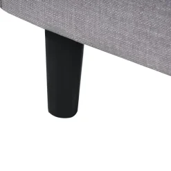 Twijfelaars-Leen Bakker FITOU - Tweepersoonsbed - Lichtgrijs - 120 x 200 cm - Polyester