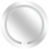 5five Badkamer wandspiegel LED - batterij - zilver - D45 cm