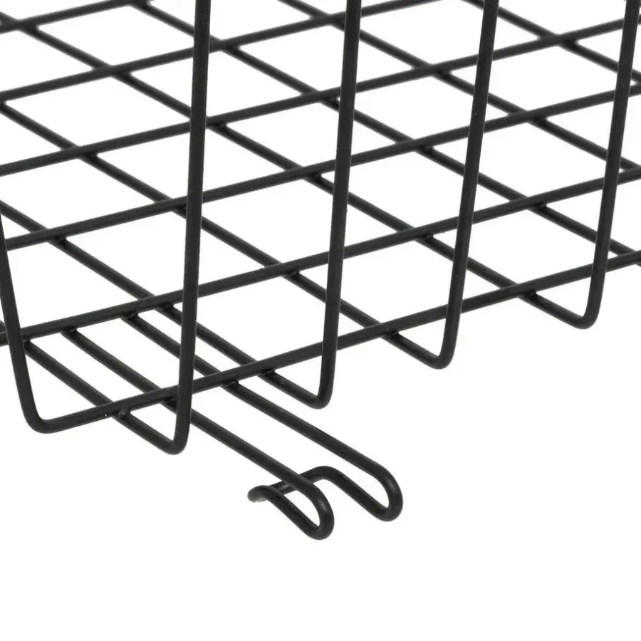 5five Hangmand voor kast - metaal - 31 x 31 x 12 cm - zwart
