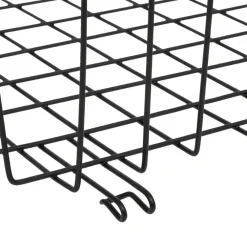 5five Hangmand voor kast - metaal - 51 x 30 x 11 cm - zwart