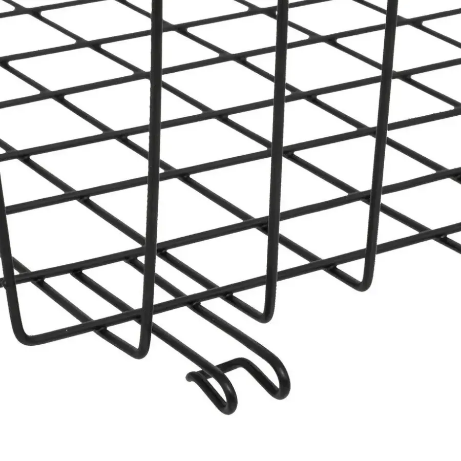 5five Hangmand voor kast - metaal - 51 x 30 x 11 cm - zwart