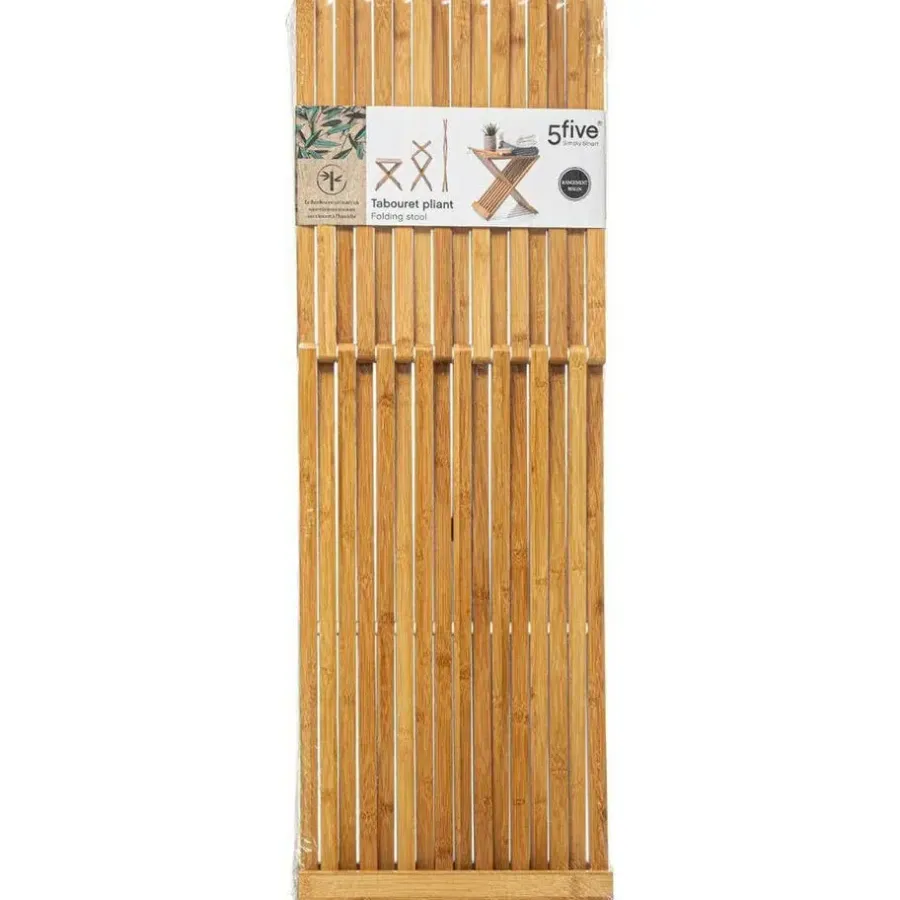 Krukjes-5five Krukje - opvouwbaar - bamboe - 40 x 32 x 45 cm