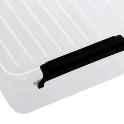 Opbergboxen-5five Opbergkist met deksel - Clip Box - 3L - 29x20x8 cm