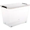 5five Opbergkist met deksel - Clip Box - 80L - 58x39x43 cm
