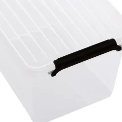 Opbergboxen-5five Opbergkist met deksel - Clip Box - 2L - 19x15x11 cm