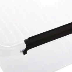 Opbergboxen-5five Opbergkist met deksel - Clip Box - 12,5L - 39x29x17 cm