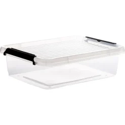5five Opbergkist met deksel - Clip Box - 8,5L - 39x29x12 cm