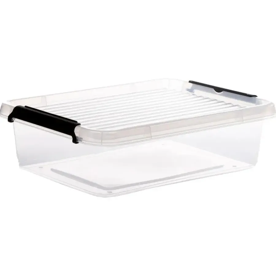 5five Opbergkist met deksel - Clip Box - 8,5L - 39x29x12 cm
