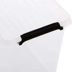 5five Opbergkist met deksel - Clip Box - 3L - 19x15x17 cm